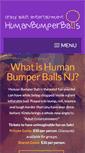 Mobile Screenshot of humanbumperballs.com